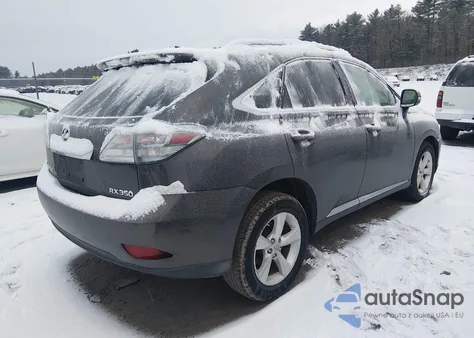 2010 Lexus Rx 350 из США, поврежденный, VIN 2T2BK1BA0AC043383